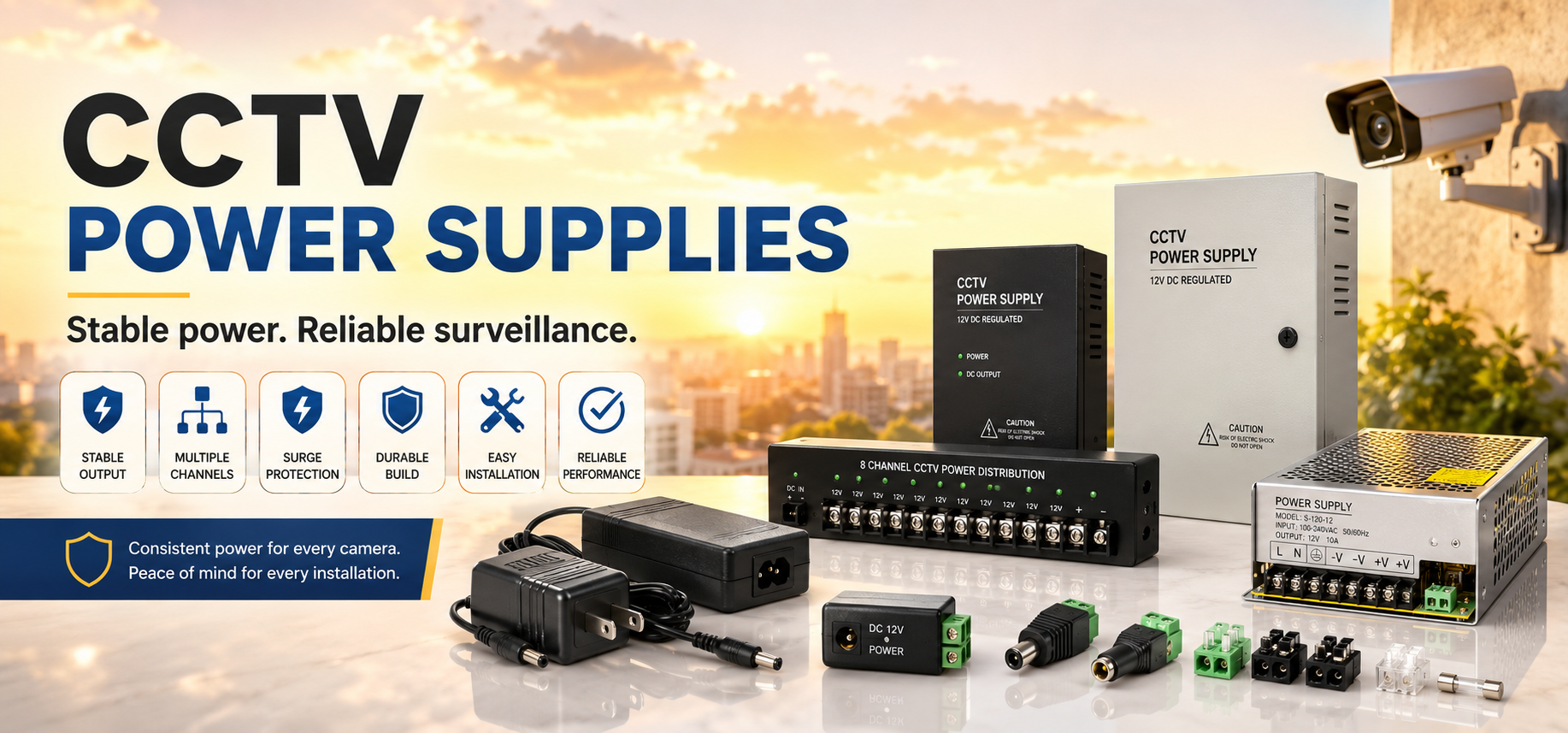CCTV Power Supplies