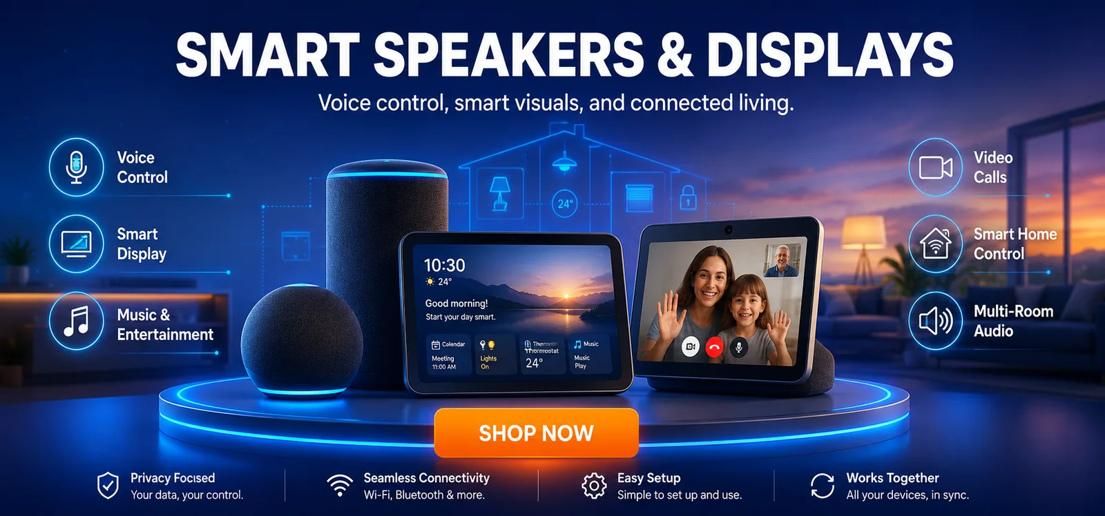 Smart Speakers & Displays