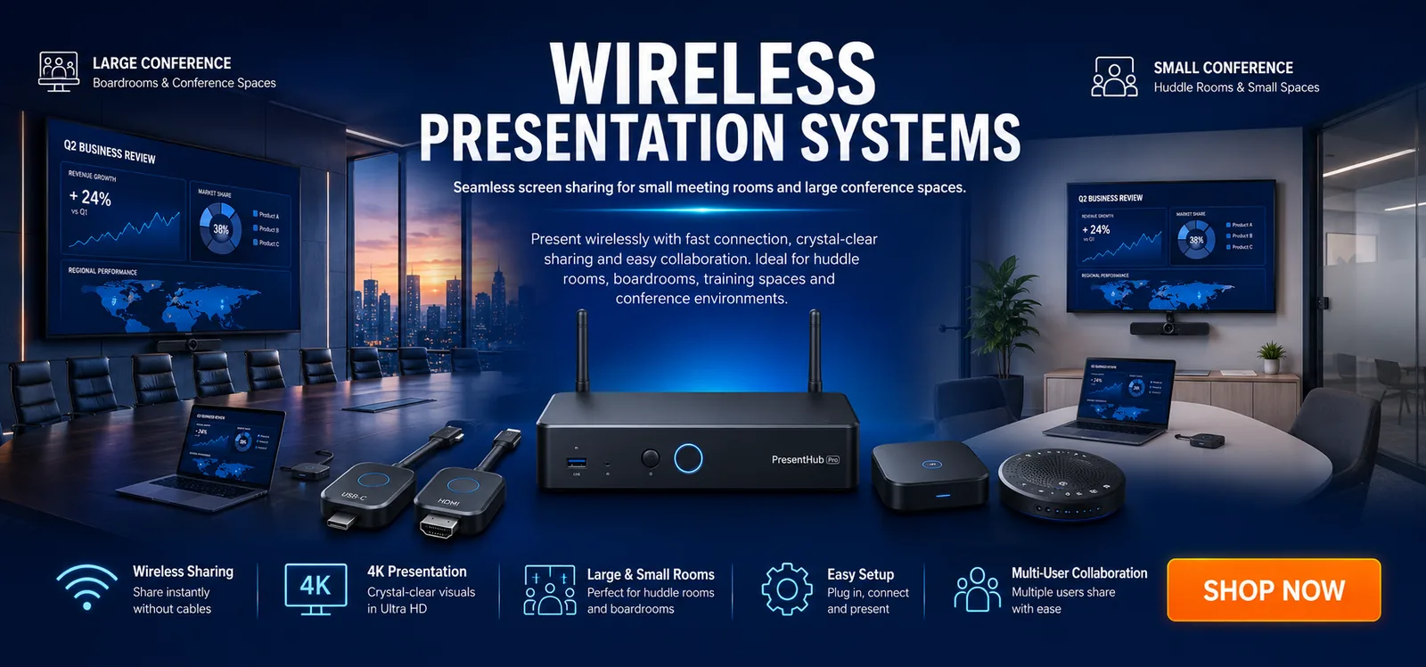 Wireless Presentation Systems
