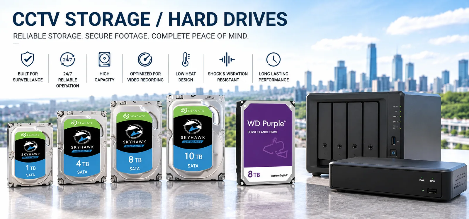CCTV Storage / Hard Drives