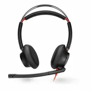 Plantronics Blackwire C5220 Wired, Dual-Ear Stereo Headset with Boom Mic - USB-A